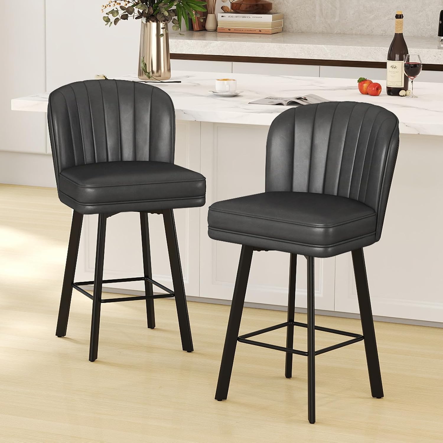 Commercial Kitchen And Bar - Ensemble de 2 tabourets de bar