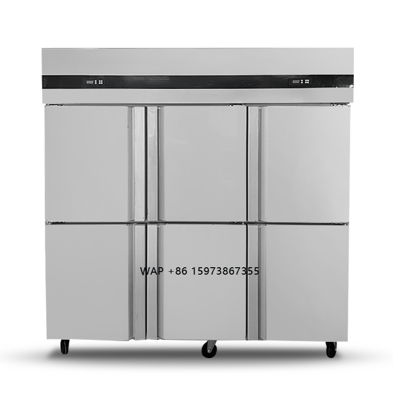 Commercial Kitchen Refrigerator - Réfrigérateur Commercial Autonome à 6 Portes