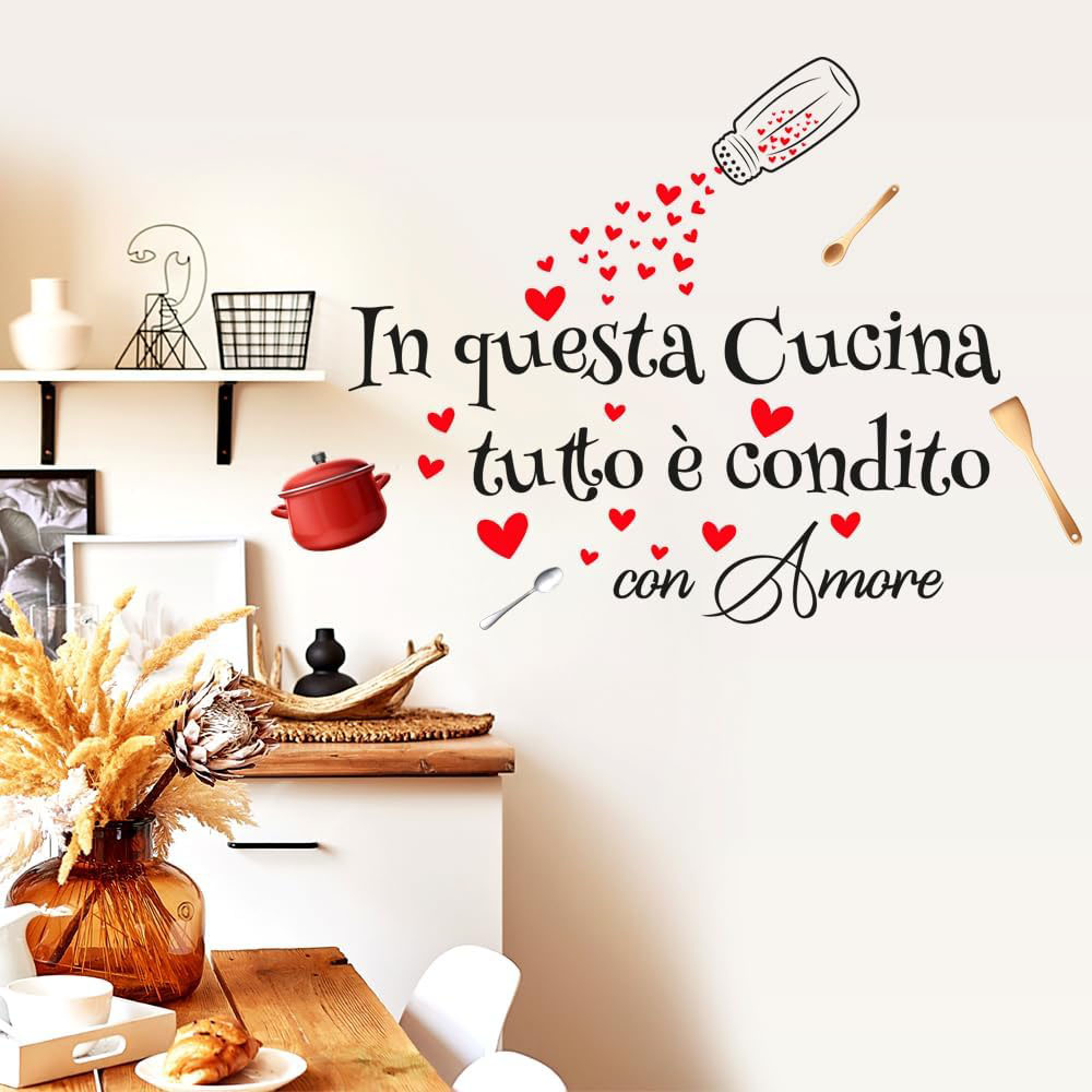 Commercial Kitchen Tiles - Autocollants muraux italiens dans cette cuisine,