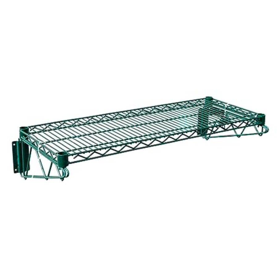 Commercial Kitchen Services - Étagère murale en fil métallique vert