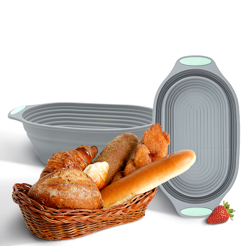 Crepe Maker Griddle - 1 panier à pain en silicone
