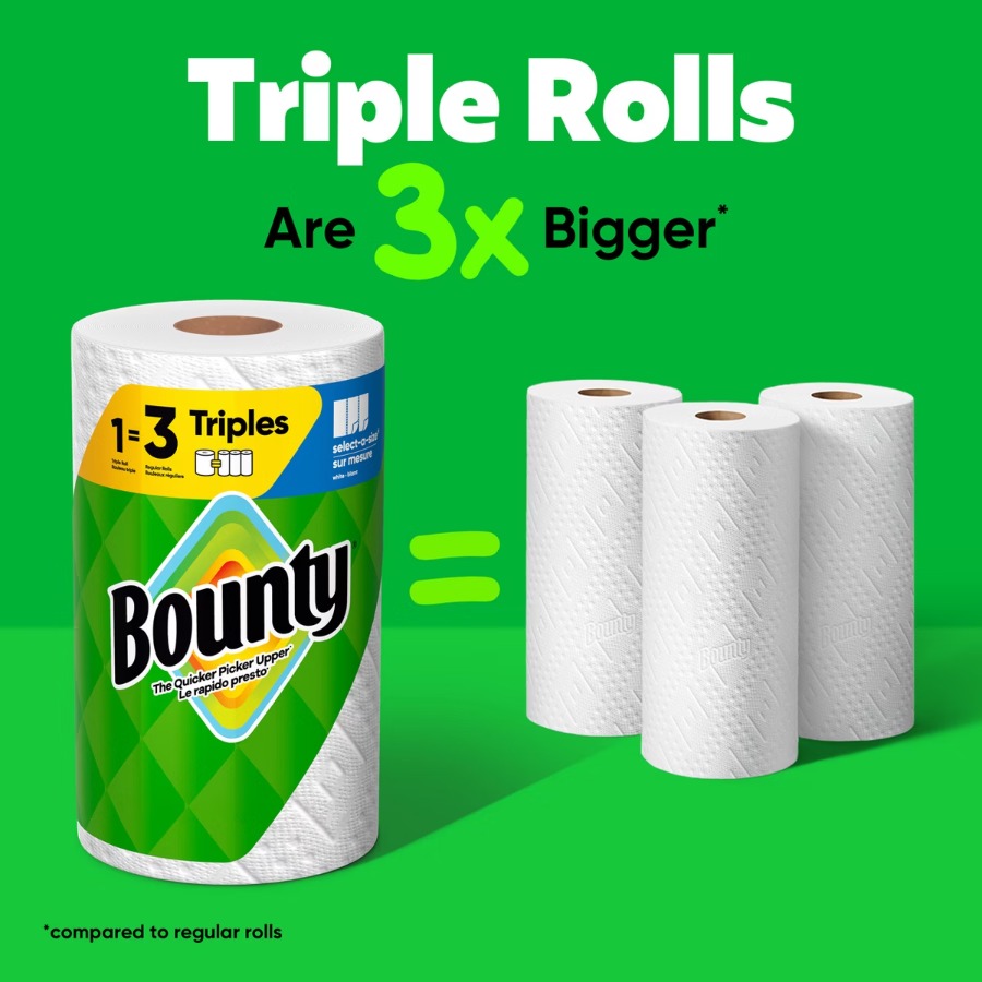 Commercial Kitchen Towels - 1 rouleau géant de serviettes en