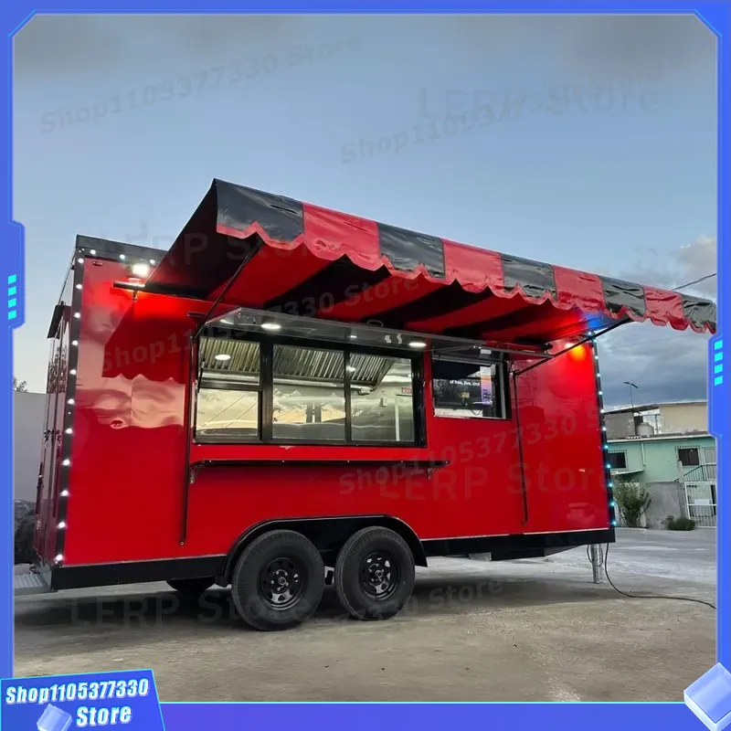 Commercial Kitchen Trailer - Remorque alimentaire mobile conforme EPA pour
