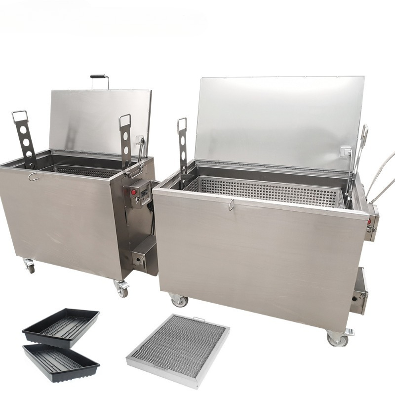 Commercial Kitchen Grease Cleaner - Bac de trempage commercial en acier