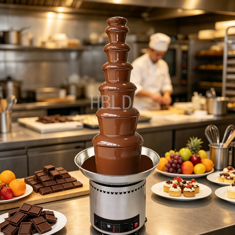 Chocolate Fountain Commercial - Fontaine à chocolat en acier inoxydable