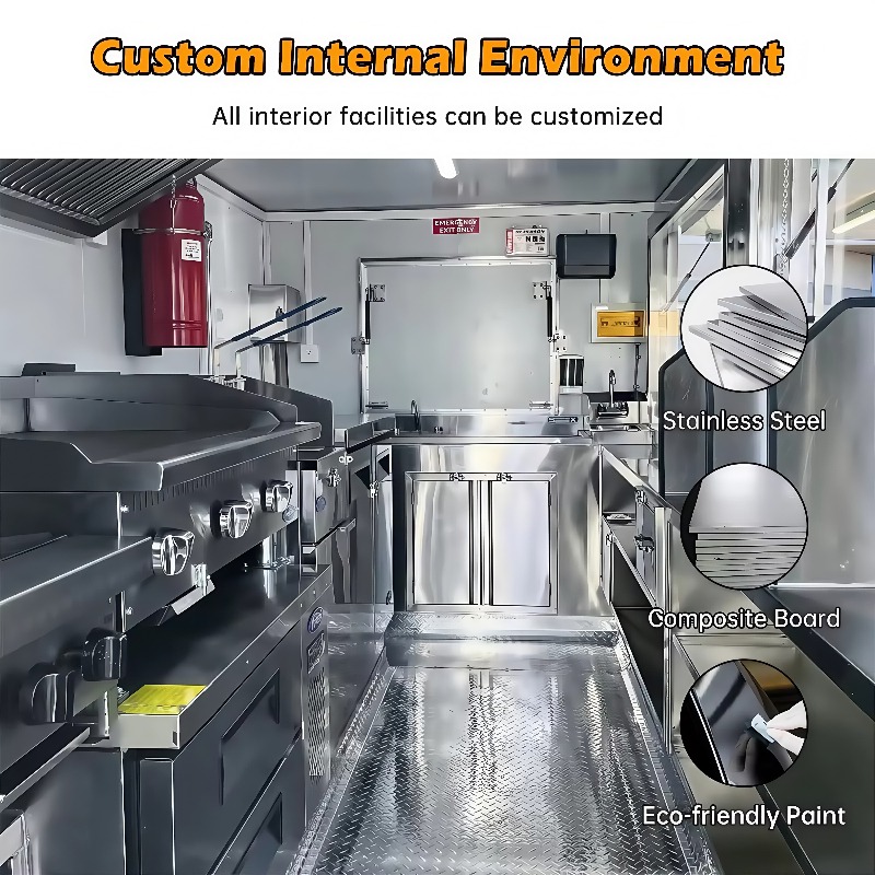 Remorque alimentaire personnal - Commercial Kitchen Trailer avis et prix