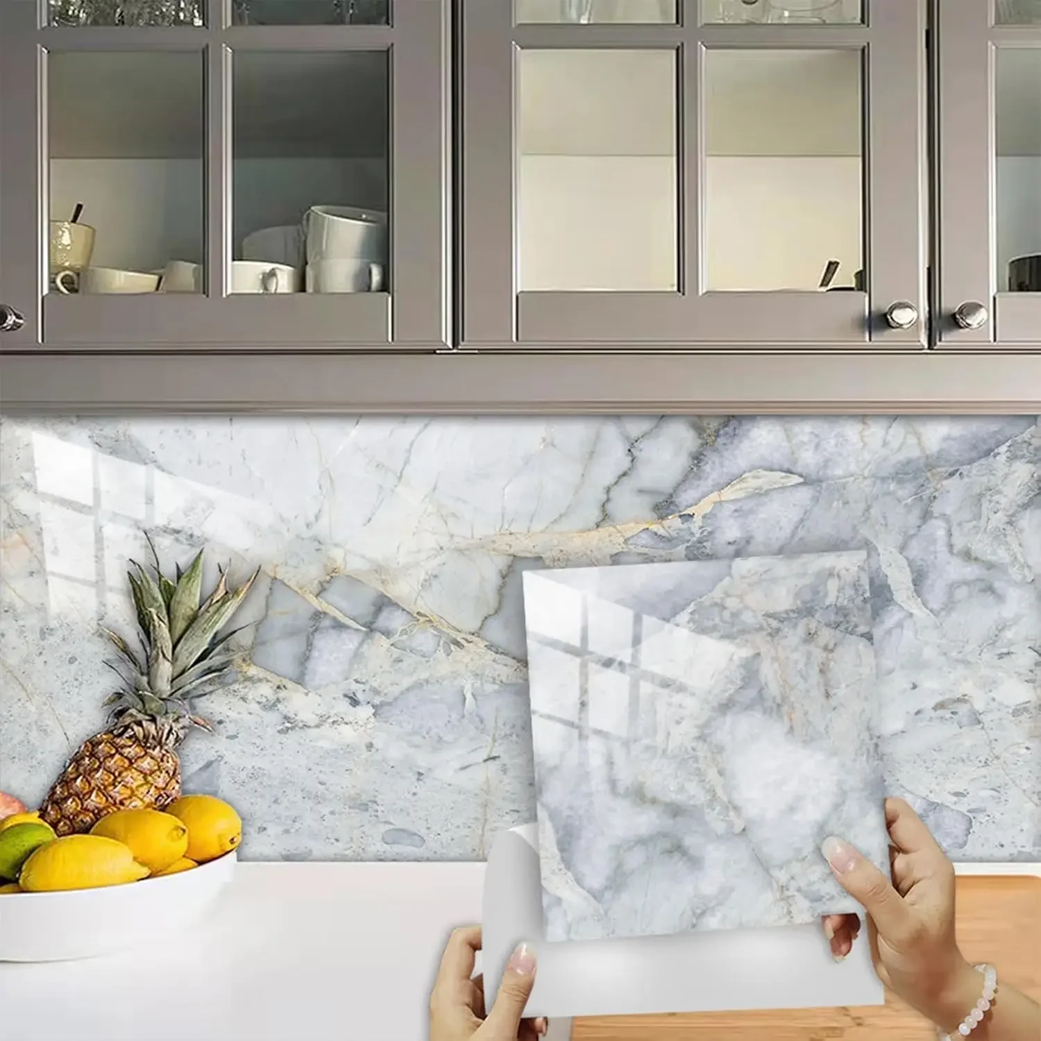 Autocollant mural auto-adhésif - Commercial Kitchen Tiles avis et prix