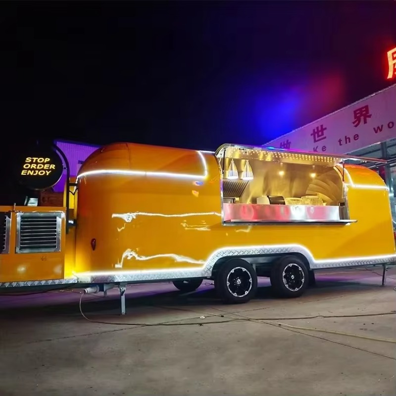 Remorque de restauration comme - Commercial Kitchen Trailer avis et prix
