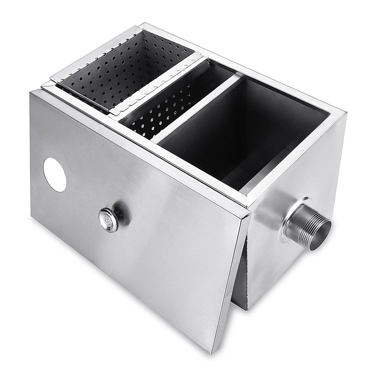 Piège à graisse en acier inoxy - Commercial Kitchen Grease Trap avis et prix