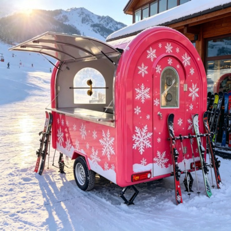 Remorque de cuisine mobile pou - Commercial Kitchen Trailer avis et prix