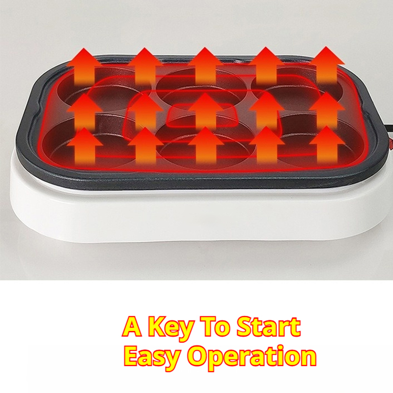 Machine électrique Takoyaki, œ - Crepe Maker Griddle avis et prix