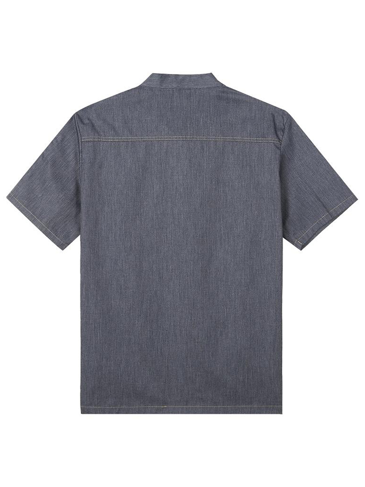 T-shirt de chef de cuisine gri - Commercial Kitchen Services avis et prix