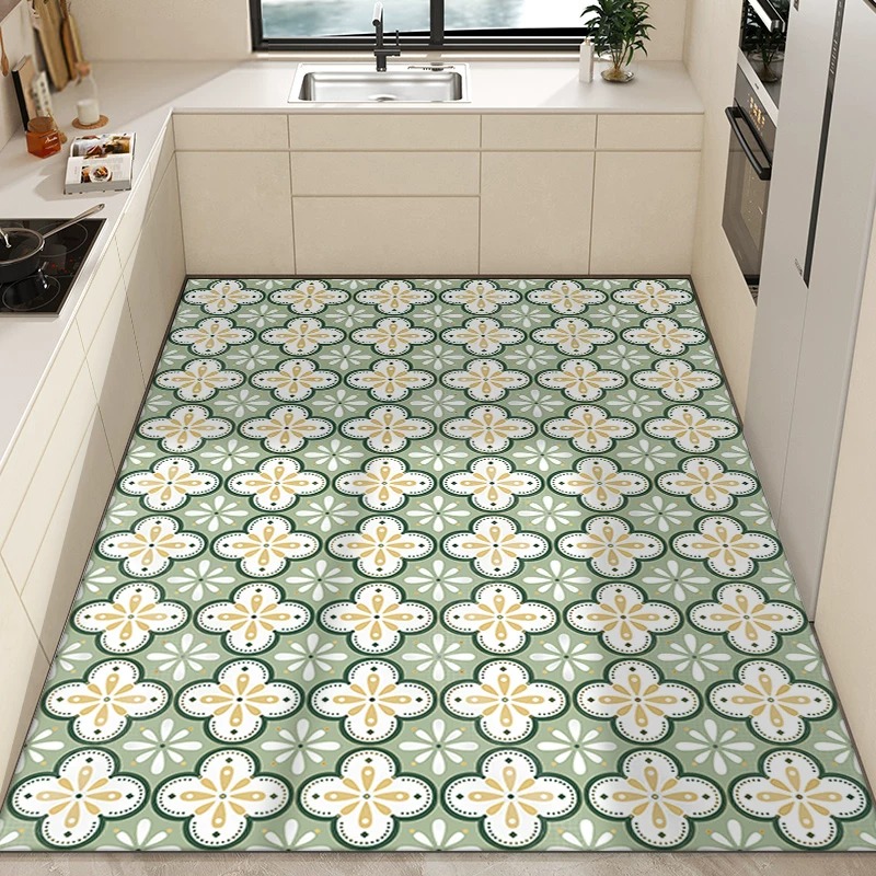 Tapis de cuisine en PVC imperm - Commercial Kitchen Tile Flooring avis et prix