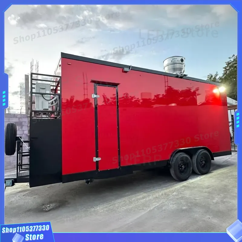 Remorque alimentaire mobile co - Commercial Kitchen Trailer avis et prix