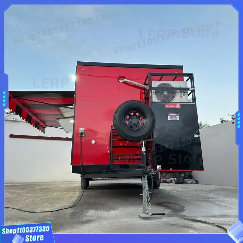 Remorque alimentaire mobile co - Commercial Kitchen Trailer avis et prix