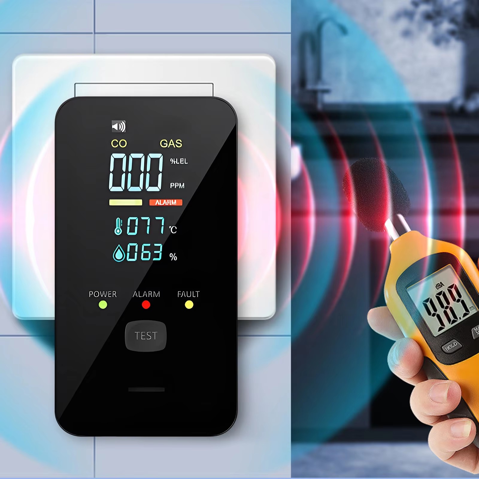 Détecteur de gaz naturel et de - Commercial Kitchen Light avis et prix