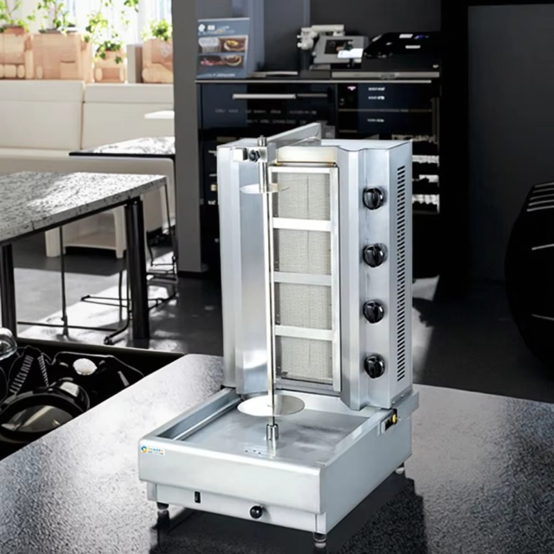 Machine à shawarma à 4 brûleur - Kebab Shawarma Machine avis et prix