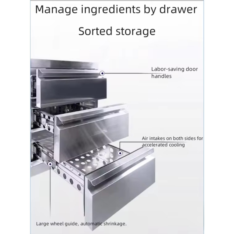 Armoire Réfrigérée Commerciale - Commercial Kitchen Refrigerator avis et prix