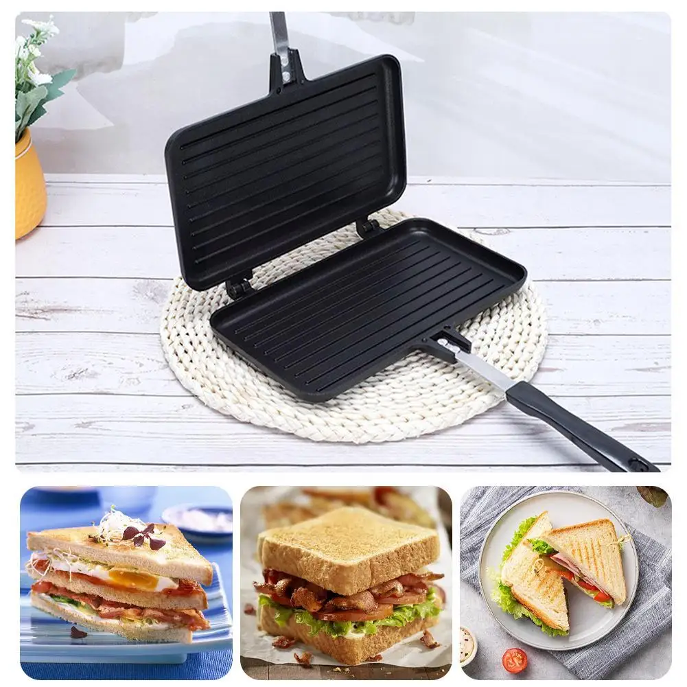 Poêle à frire double face anti - Crepe Maker Griddle avis et prix