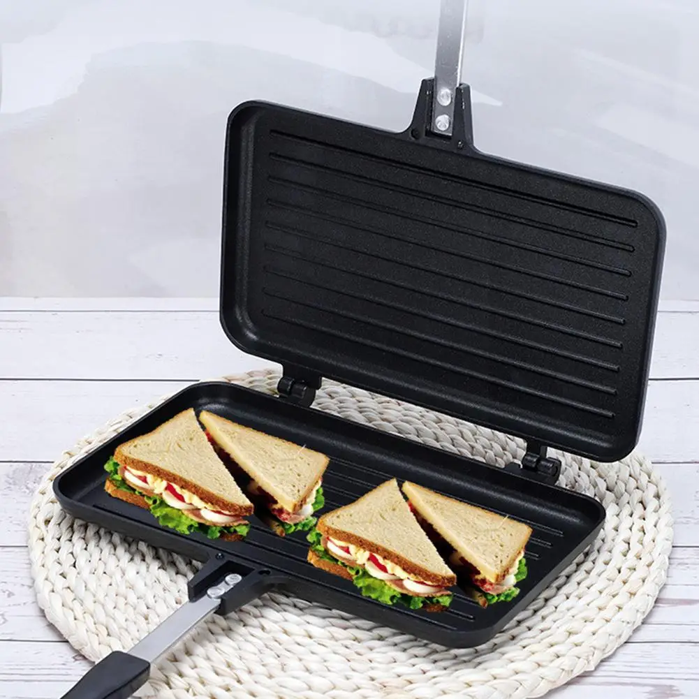 Poêle à frire double face anti - Crepe Maker Griddle avis et prix