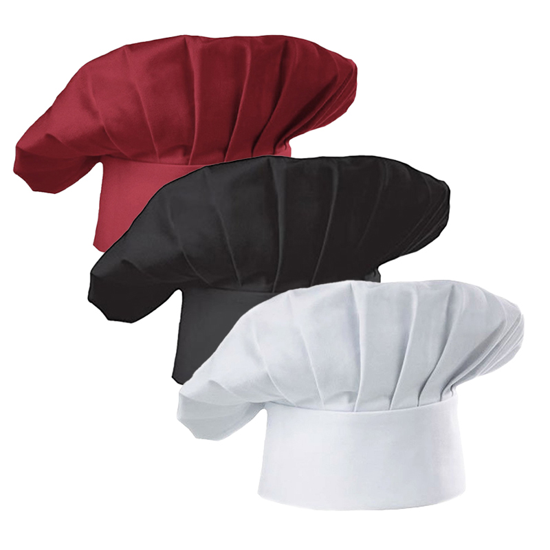 Lot de 3 toques de chef blanch - Commercial Kitchen Services avis et prix