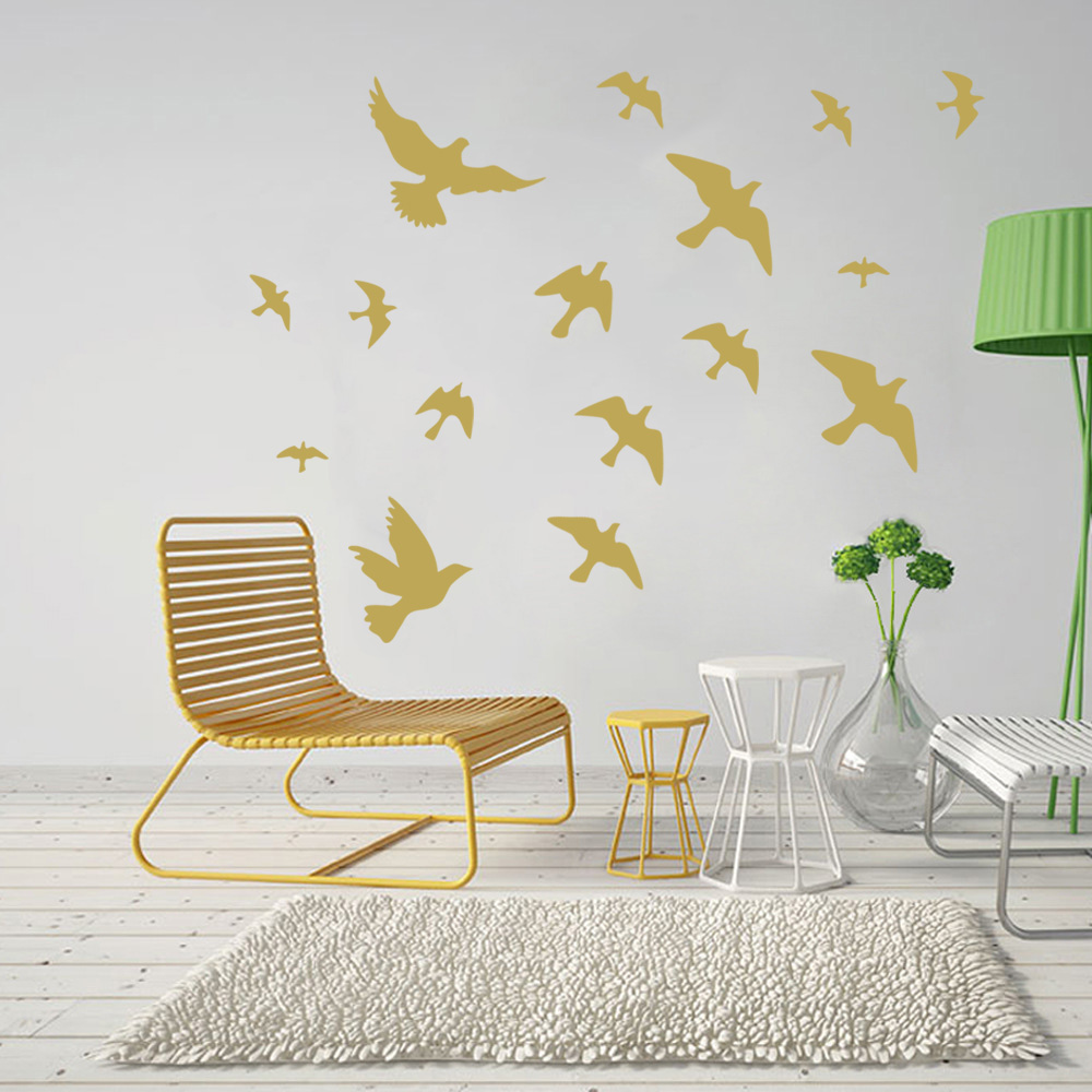 Autocollants muraux oiseau déc - Commercial Kitchen Tiles avis et prix
