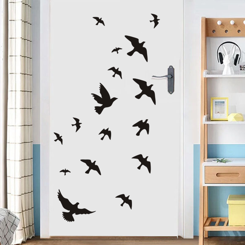 Autocollants muraux oiseau déc - Commercial Kitchen Tiles avis et prix