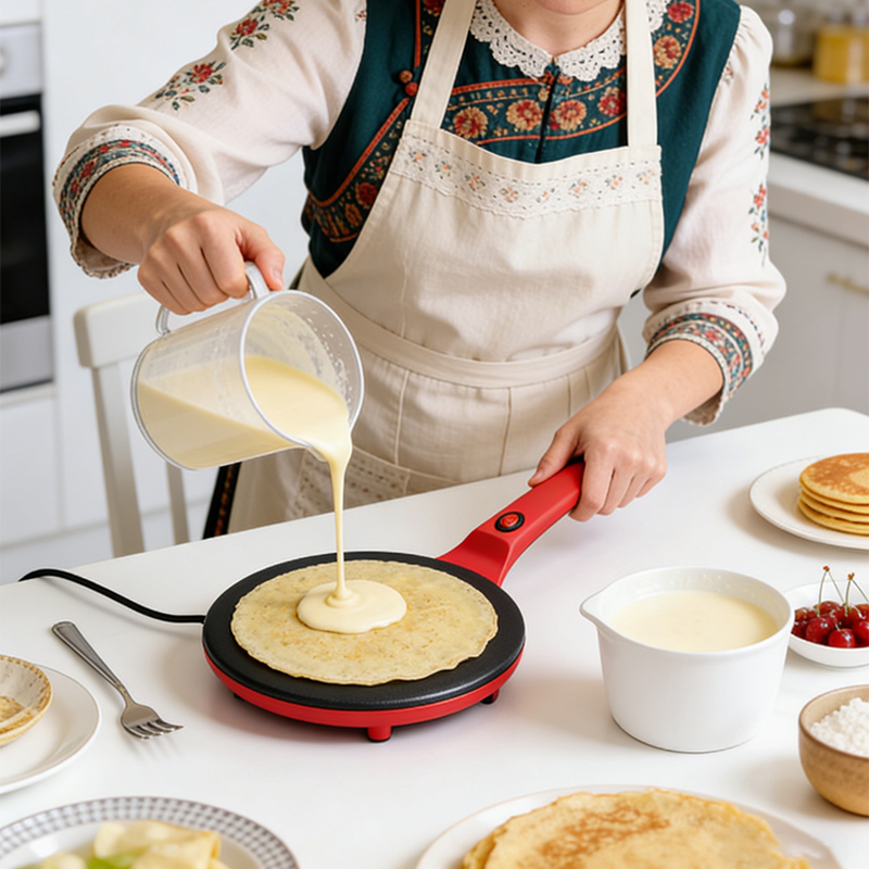 Crêpière Électrique à Chauffag - Crepe Maker Griddle avis et prix