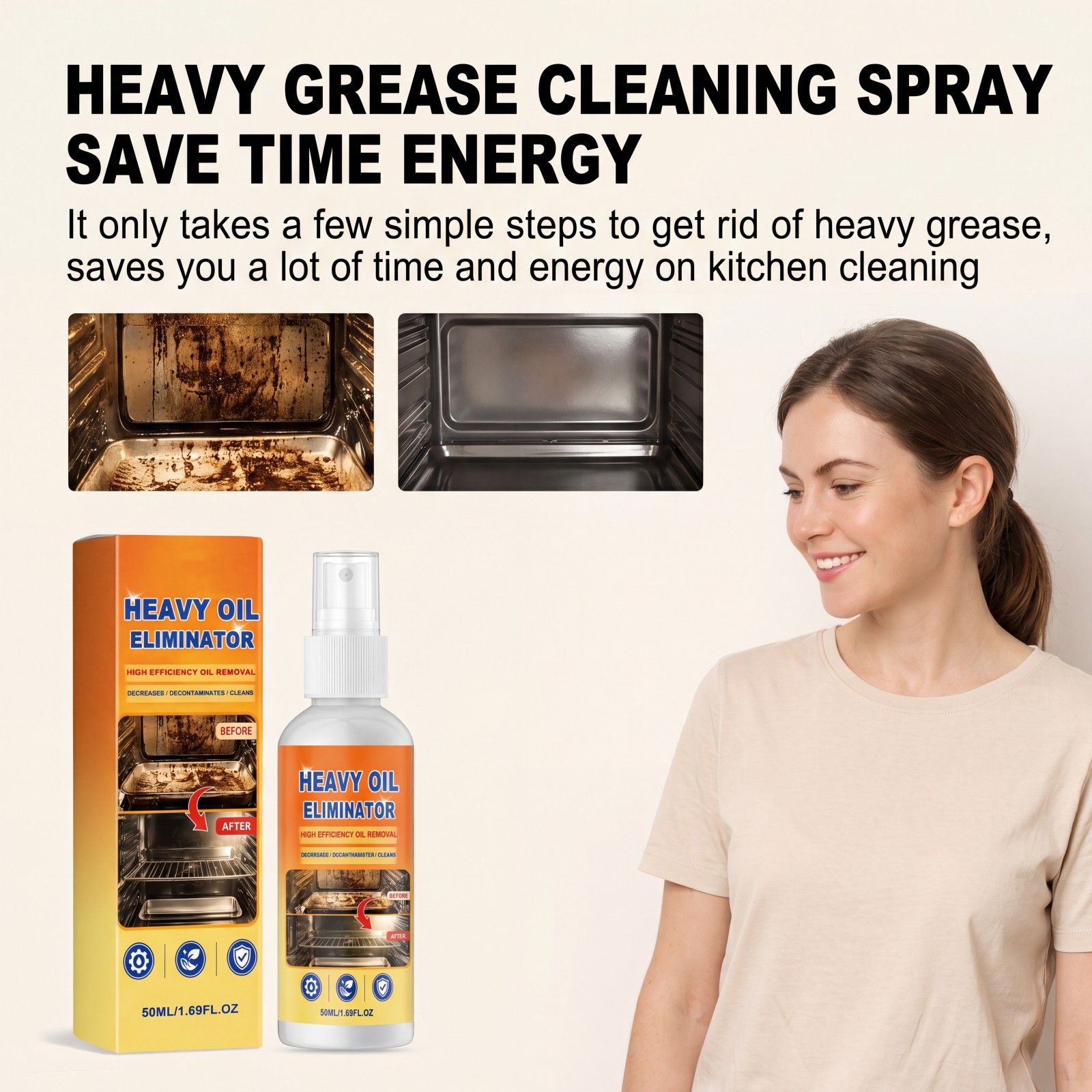 Spray Nettoyant Dégraissant Pu - Commercial Kitchen Grease Cleaner avis et prix