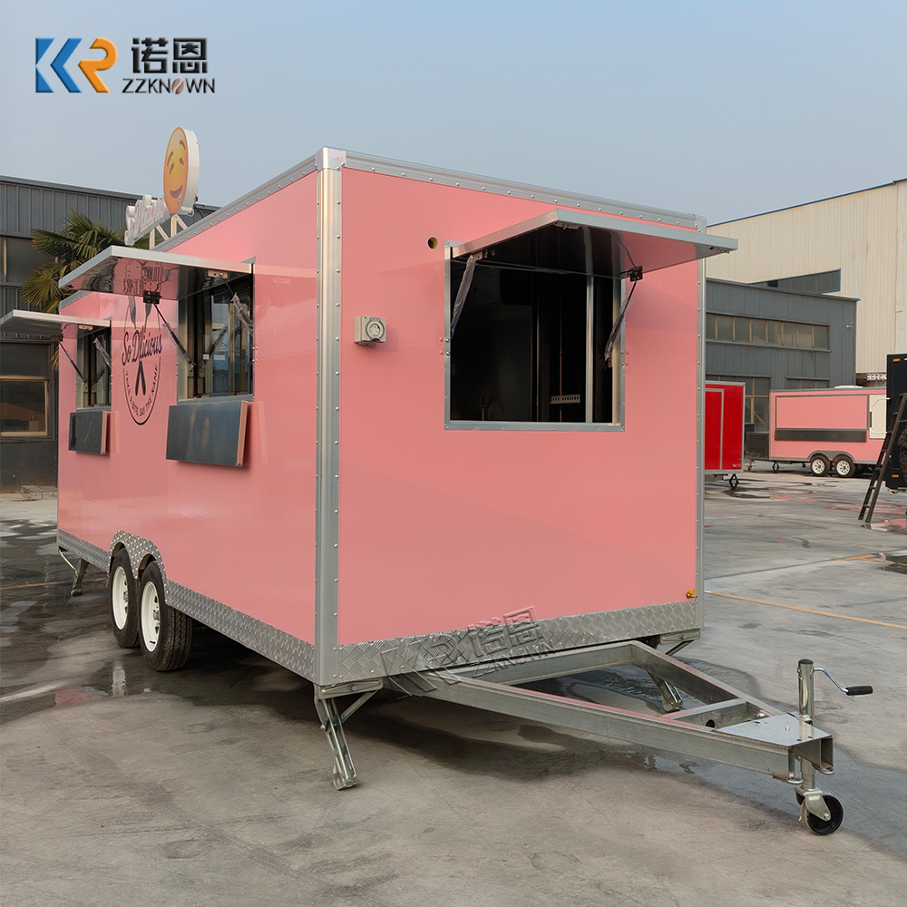 Camion de restauration de haut - Commercial Kitchen Trailer avis et prix