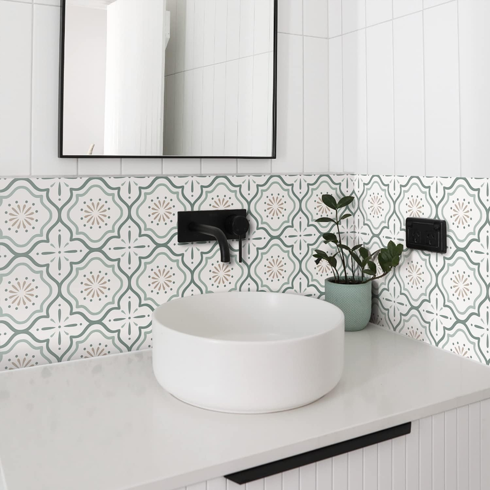 Autocollant de carrelage imper - Commercial Kitchen Tiles avis et prix