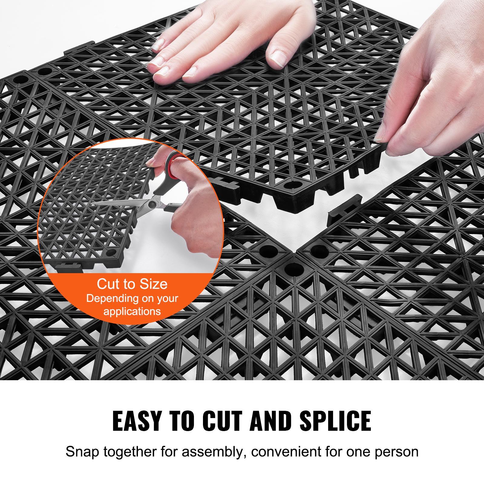 50 pièces de dalles de sol emb - Commercial Kitchen Tile Flooring avis et prix