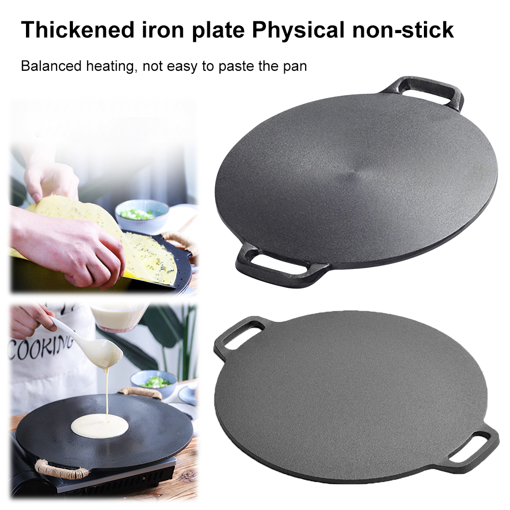 Plaque de cuisson ronde en fon - Crepe Maker Griddle avis et prix