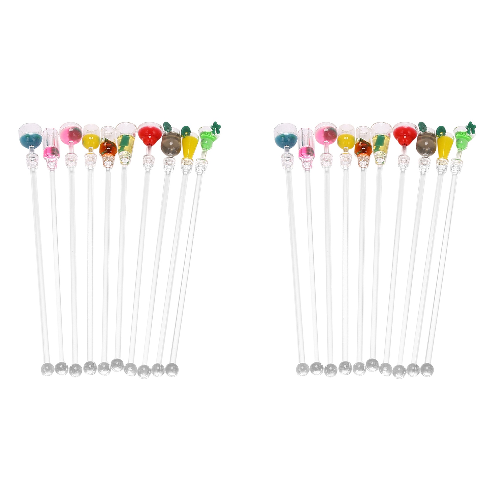 AS94-20Pcs Ensemble de 20 agit - Bar Blender Mixing avis et prix