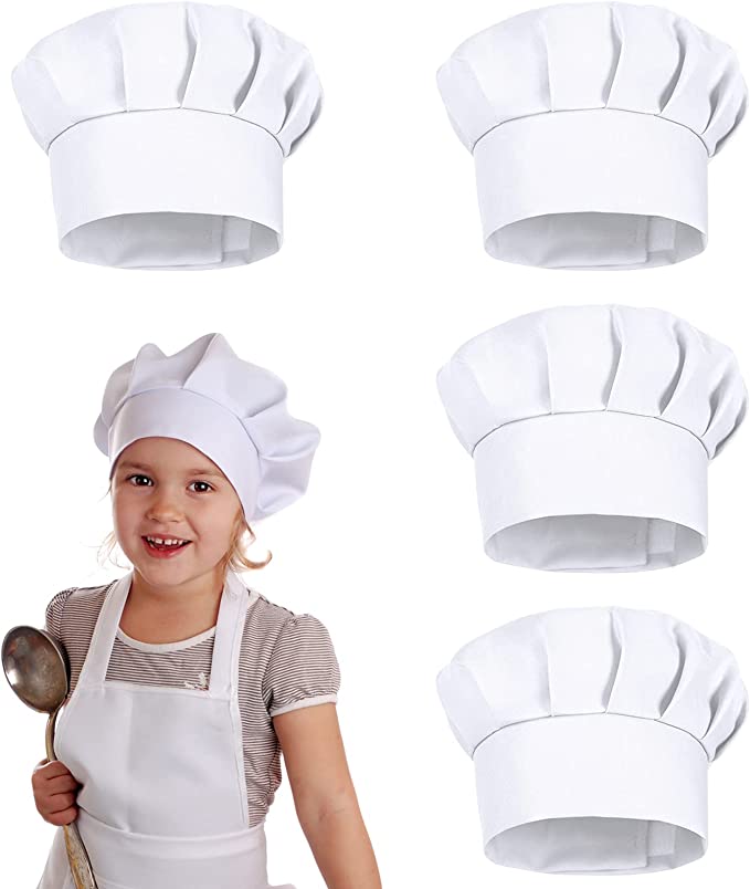 Lot de 4 chapeaux de chef blan - Commercial Kitchen Services avis et prix
