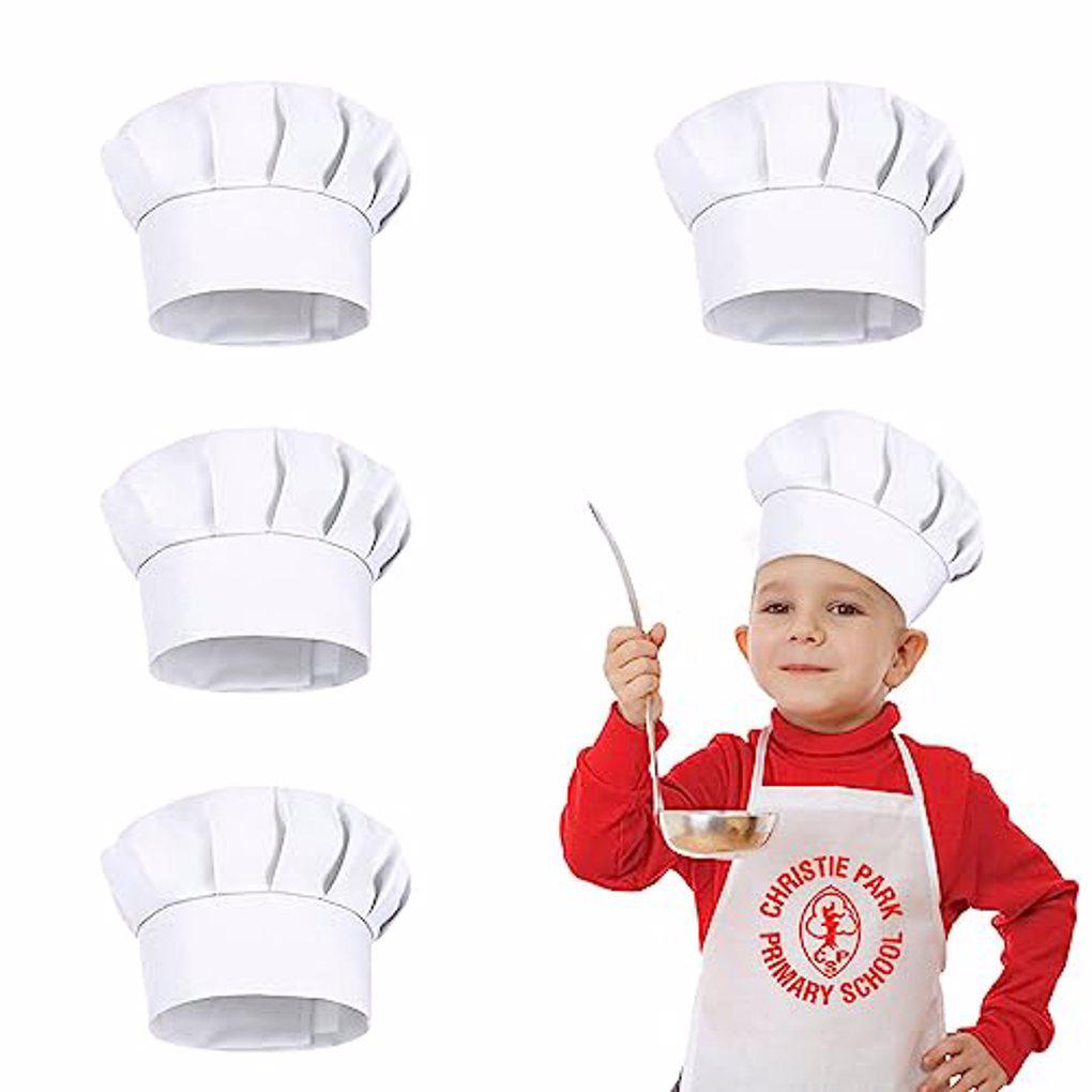 Lot de 4 chapeaux de chef blan - Commercial Kitchen Services avis et prix