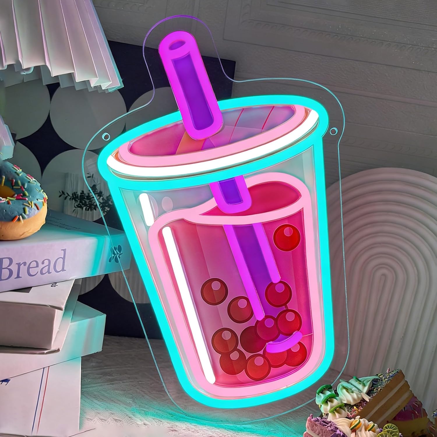 Enseigne néon Bubble Tea, lumi - Commercial Kitchen Light avis et prix